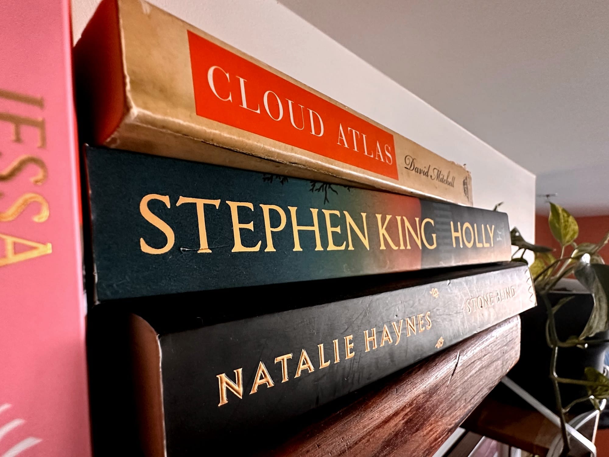 Stacks of books in a public library representing intellectual freedom and inclusion.