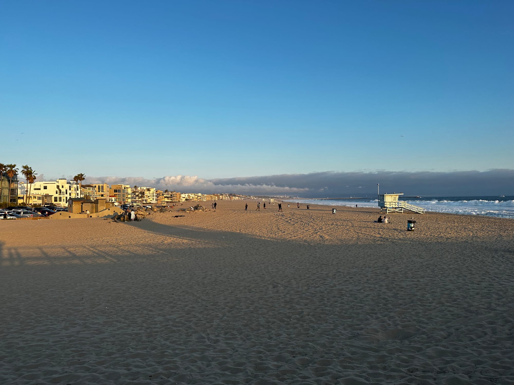 Santa Monica Beach.