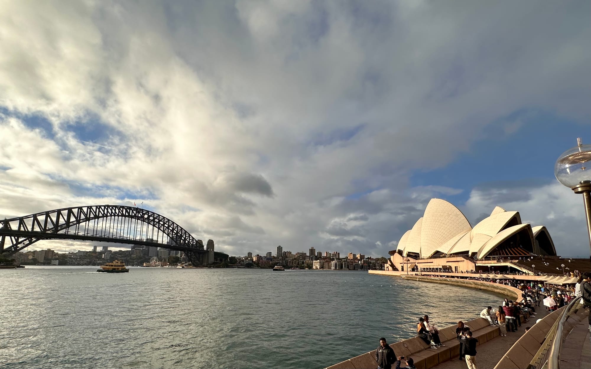  Sydney Harbour Visit California event highlighting tourism recovery efforts.