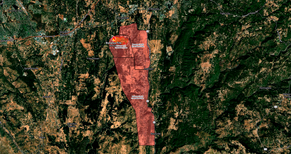 Bonanza Fire update: Progress halted at 80 acres, containment climbs to 10% as of Tuesday evening post image