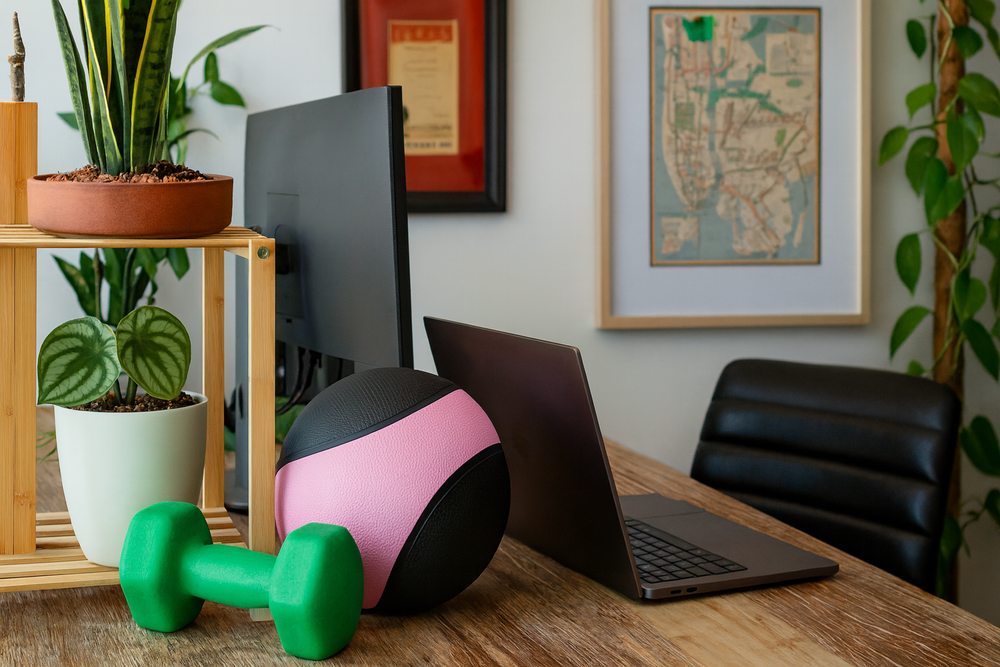 Desk exercises you can do at work: Quick routines, strength builders, and posture-friendly stretches post image
