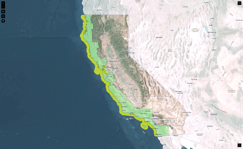 California Geological Survey Earthquake and Tsunami Maps.
